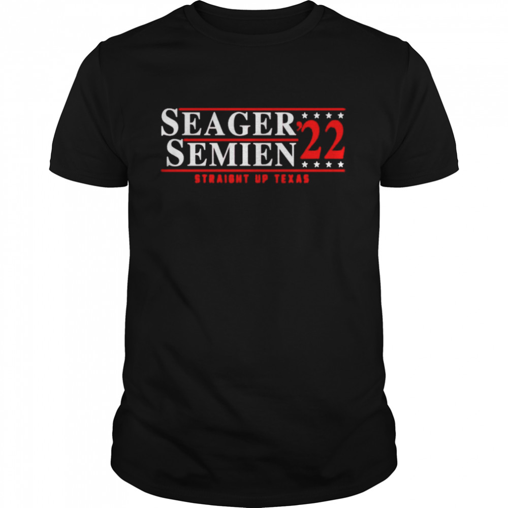 Seager Semien 22 straight up Texas shirt