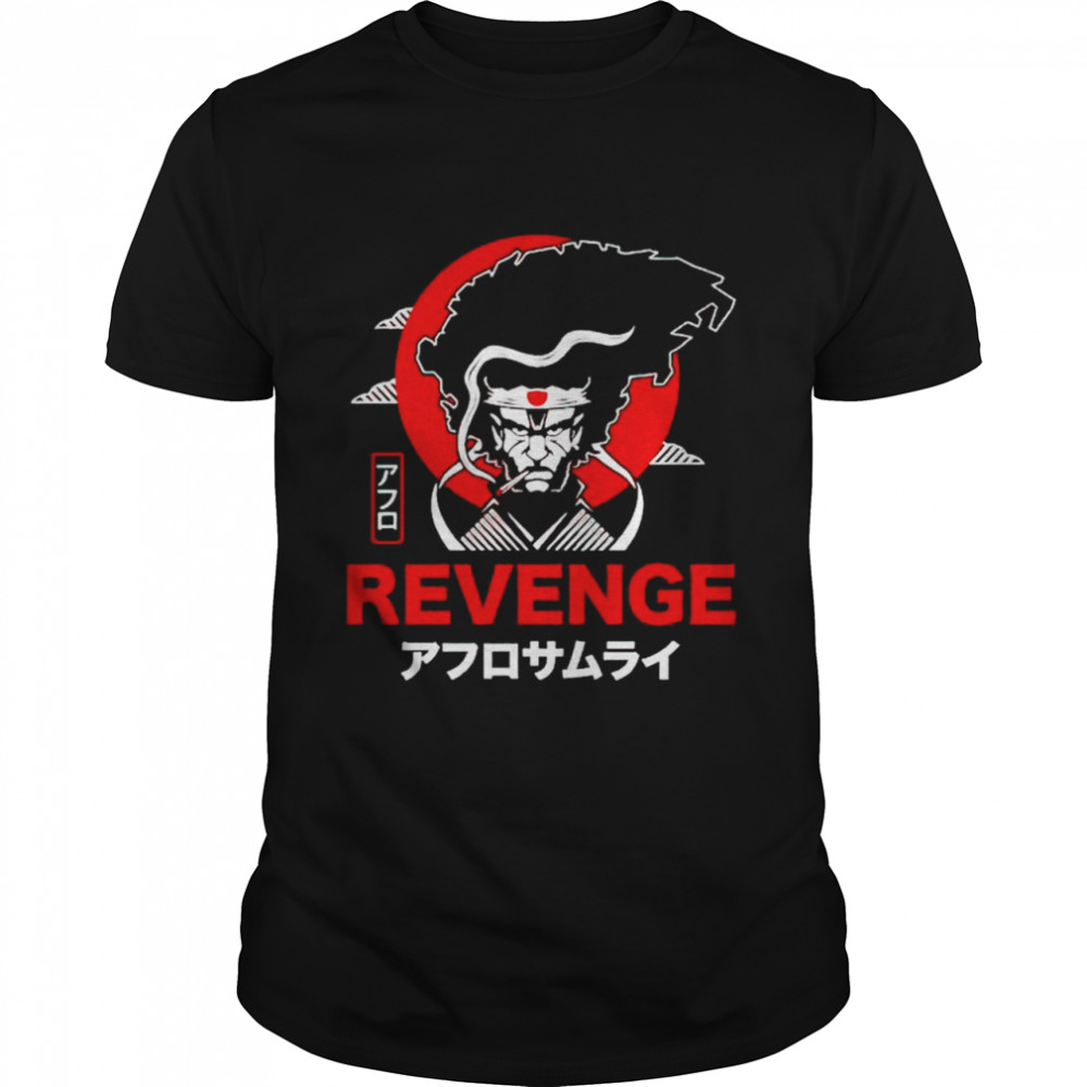 Afro Samurai afro revenge shirt