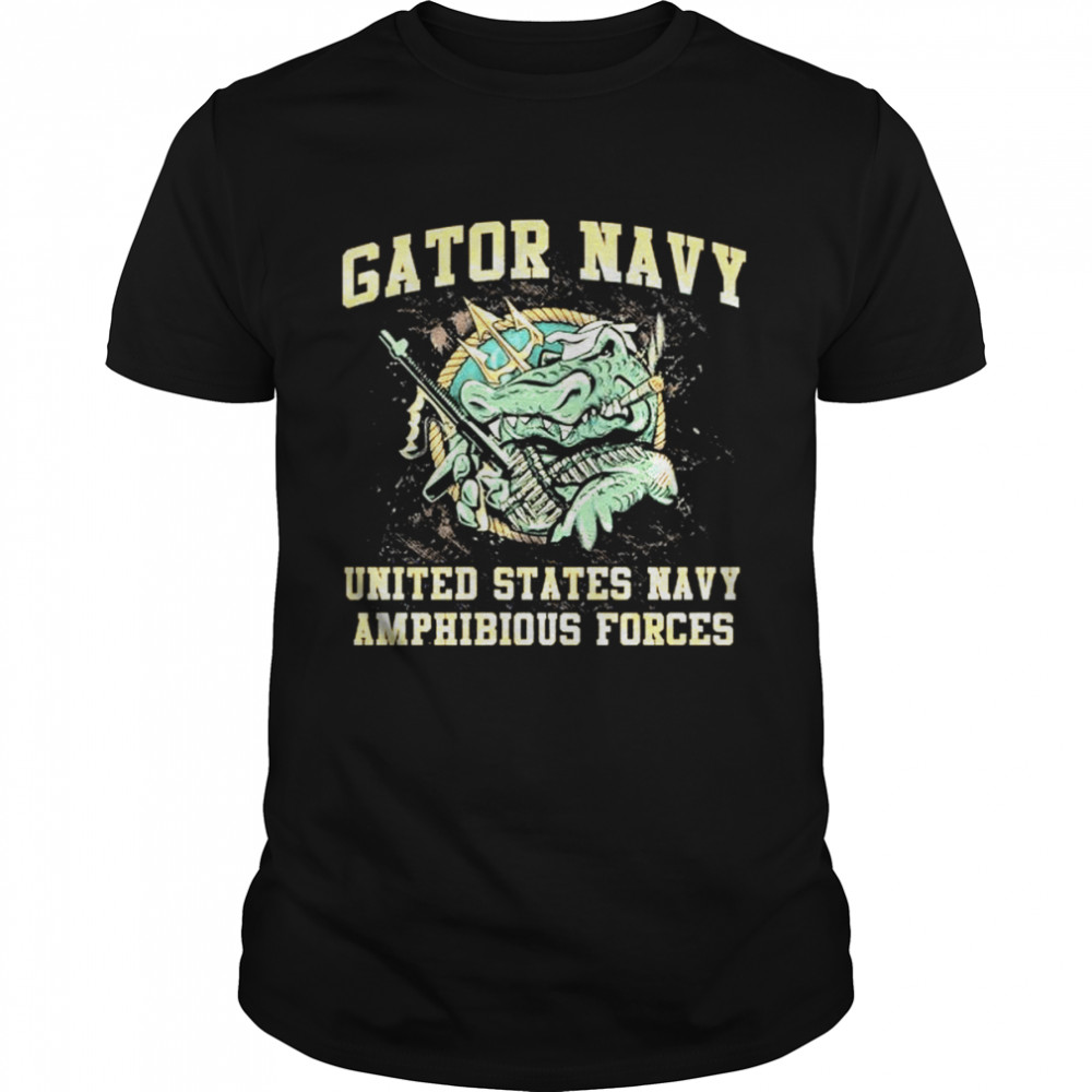Gator navy united states navy amphibious forces shirt
