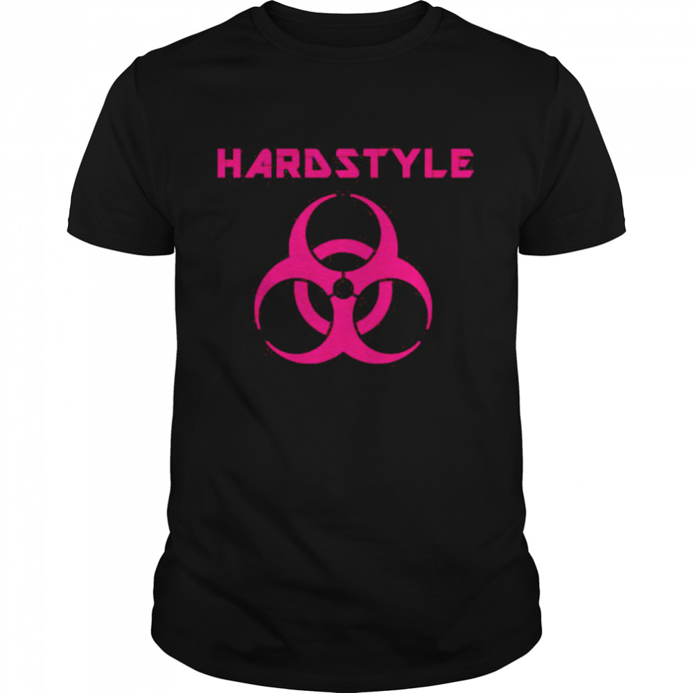 Hardstyle Harder Styles Party Event Festival Pink Shirt