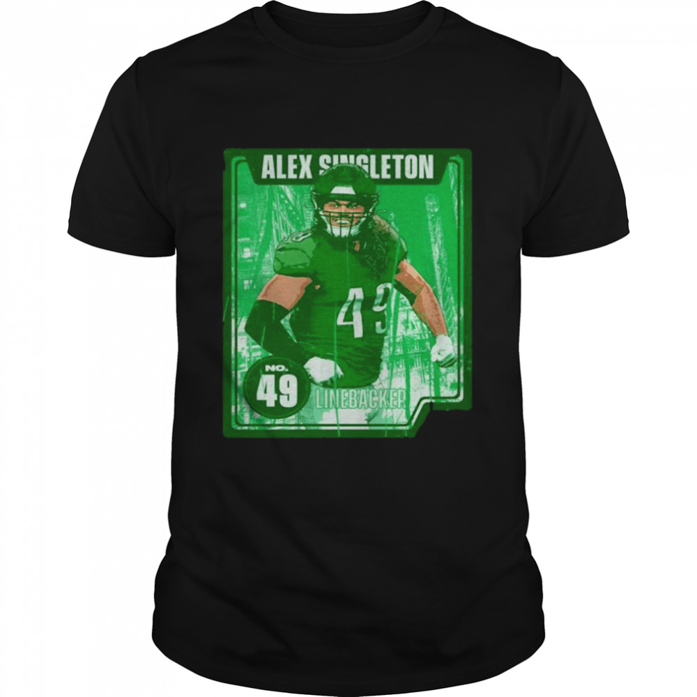 Alex Singleton Philadelphia Card shirt