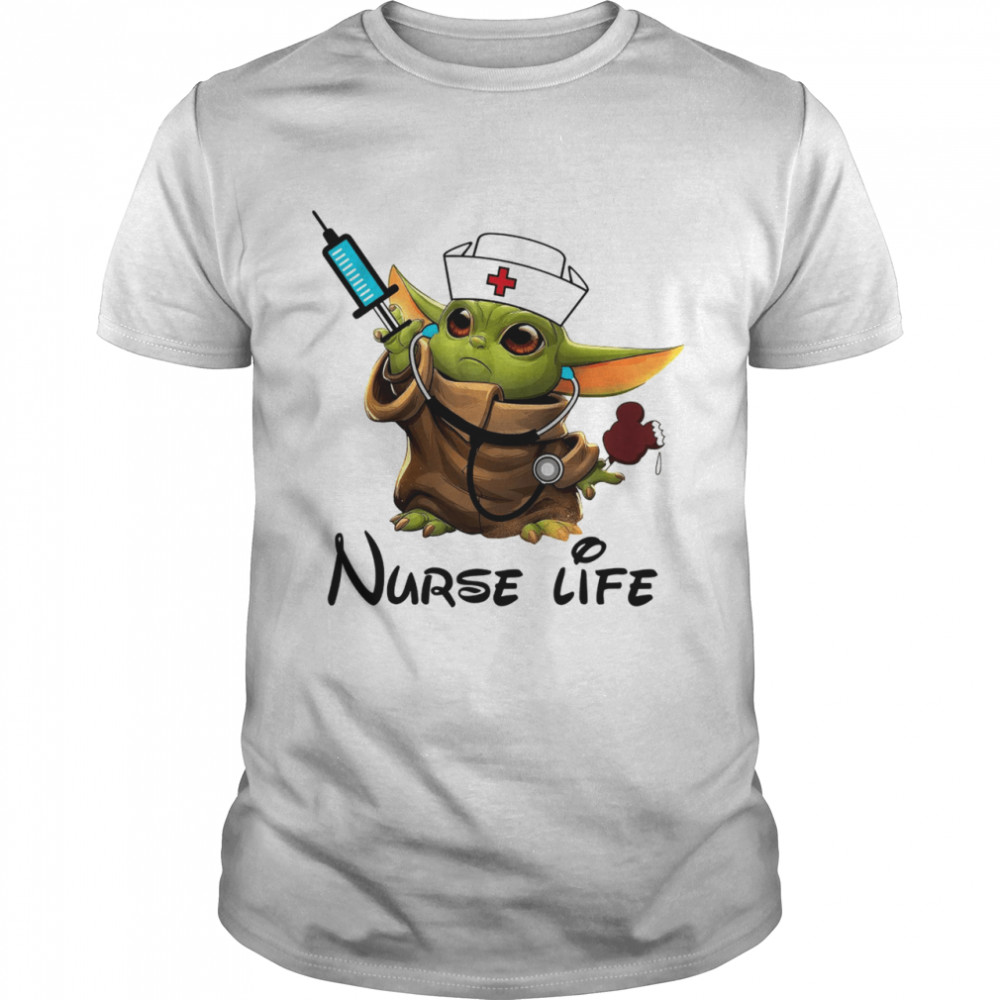 Baby Yoda Nurse Life Shirt