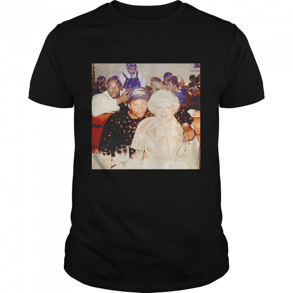 Betty White and Eazy E shirt