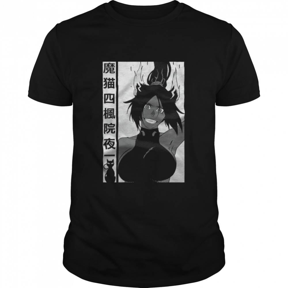 Bleach Yoruichi Shihouin fight T-shirt