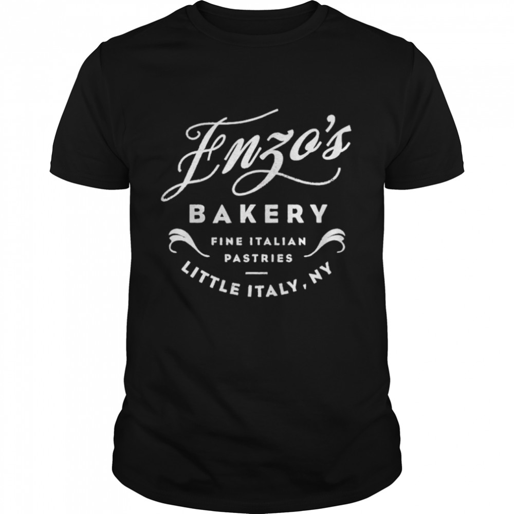 enzo’s Bakery fine Italian pastries shirt