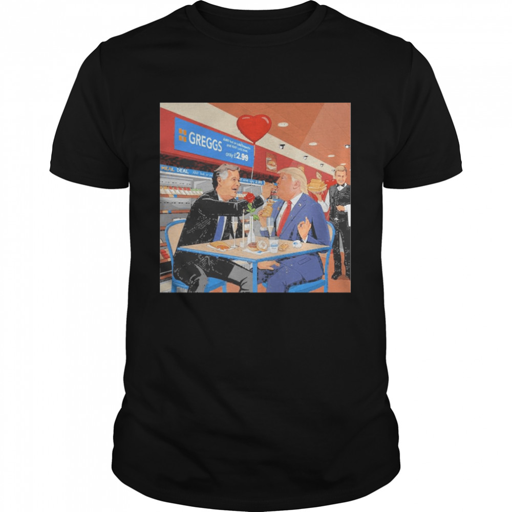 Jim’ll Paint It Greggs Valentine Romance Art Print Shirt