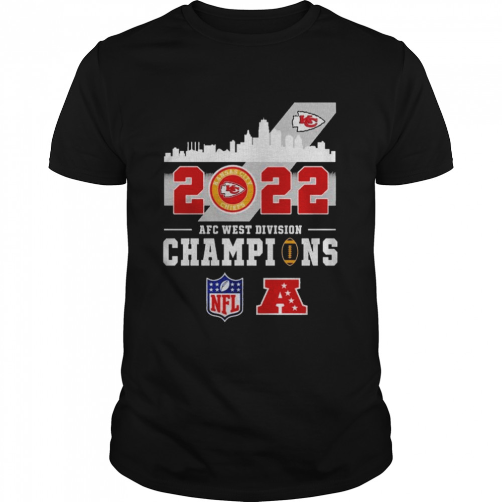 Kansas City Chiefs 2022 Afc West Division Champions Matchup Missouri City Shirt