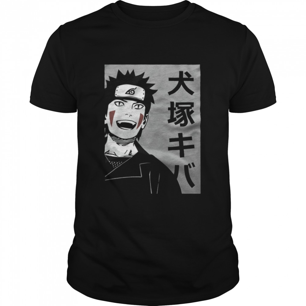 Naruto Shippuden Inuzuka Kiba smile T-shirt