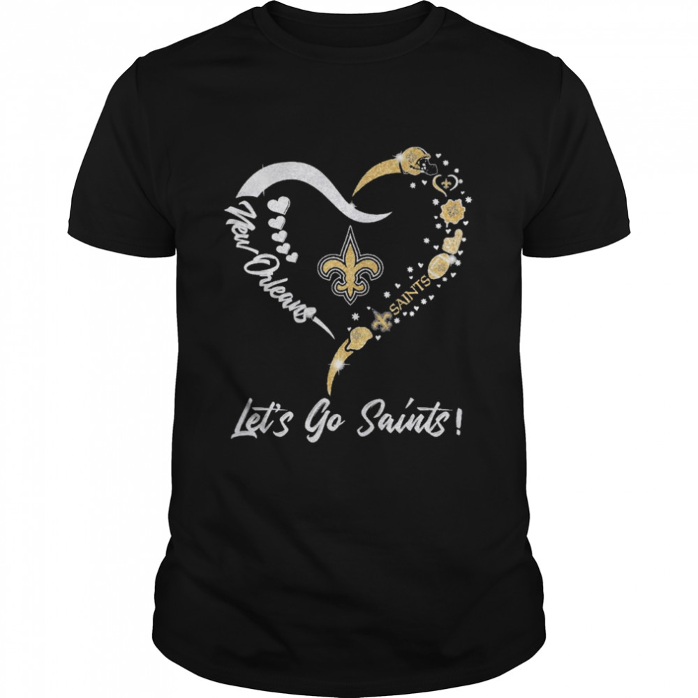 New Orleans Saints Let’s Go Saints 2022 Shirt