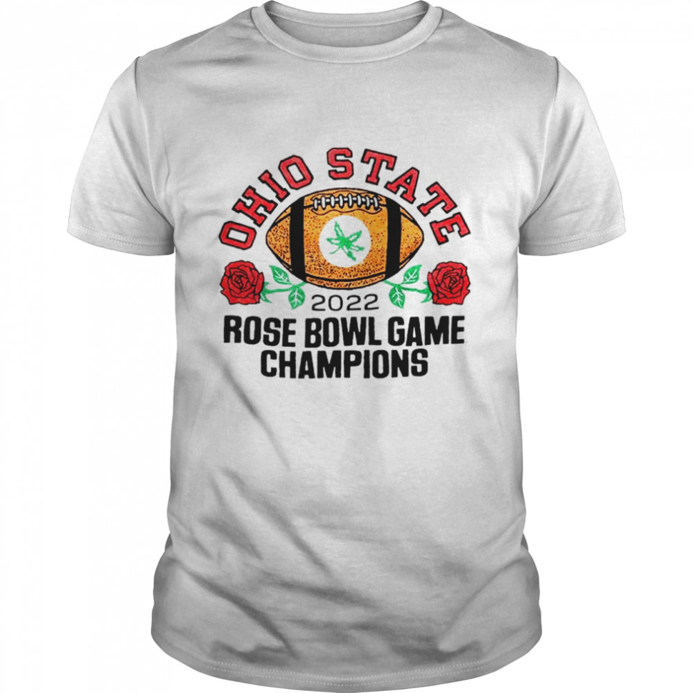 Ohio State Buckeyes 2022 Rose Bowl Game Champions T-shirt