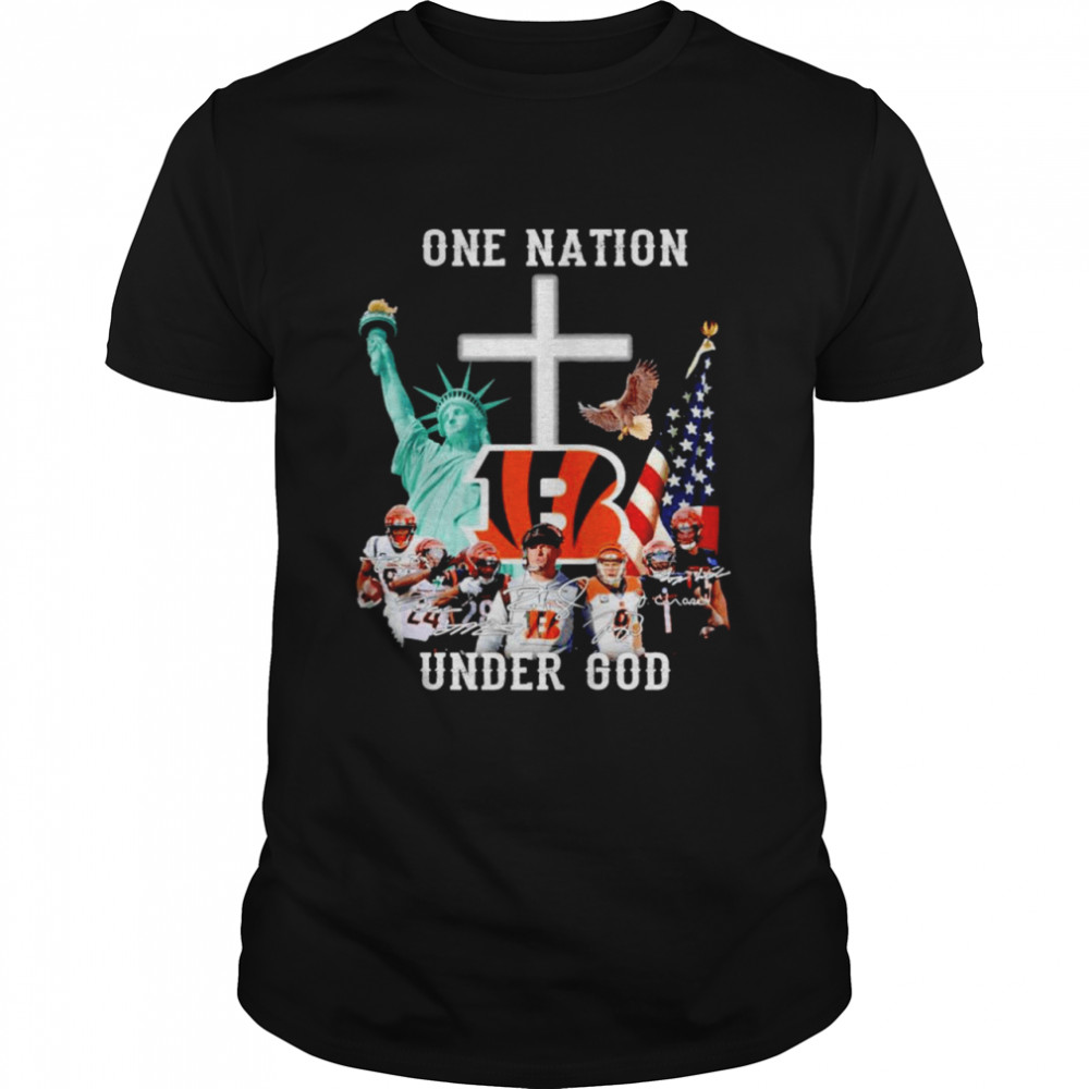 One nation under God Cincinnati Bearcats signature shirt