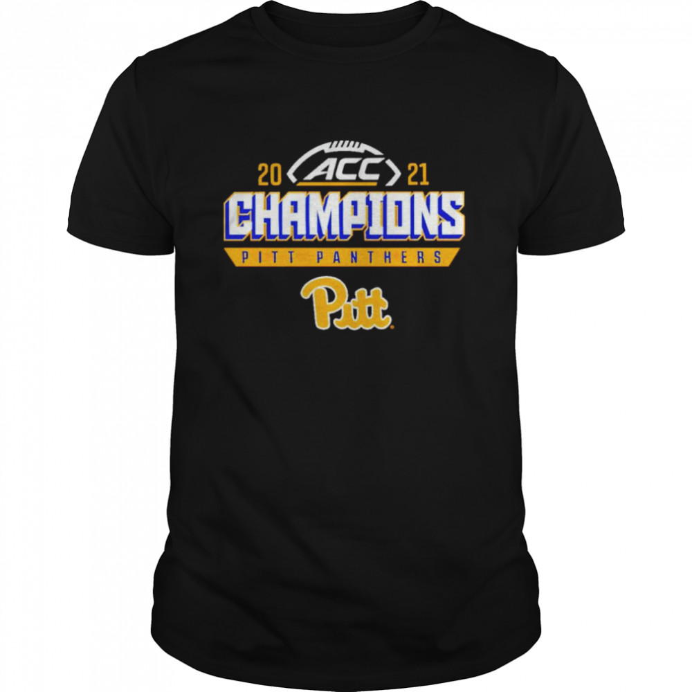 Pitt Panthers 2021 ACC Football Champions shirt