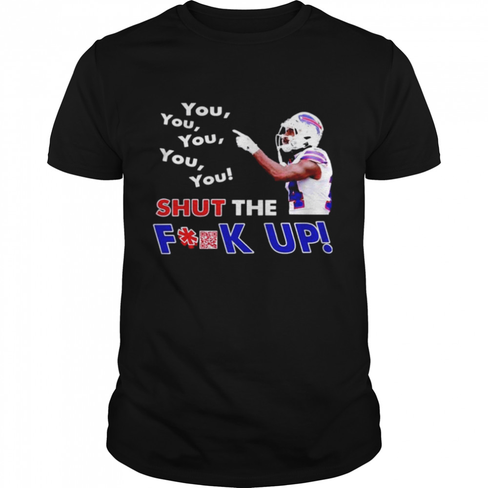 Stefon Diggs you you you shut the fucck up shirt