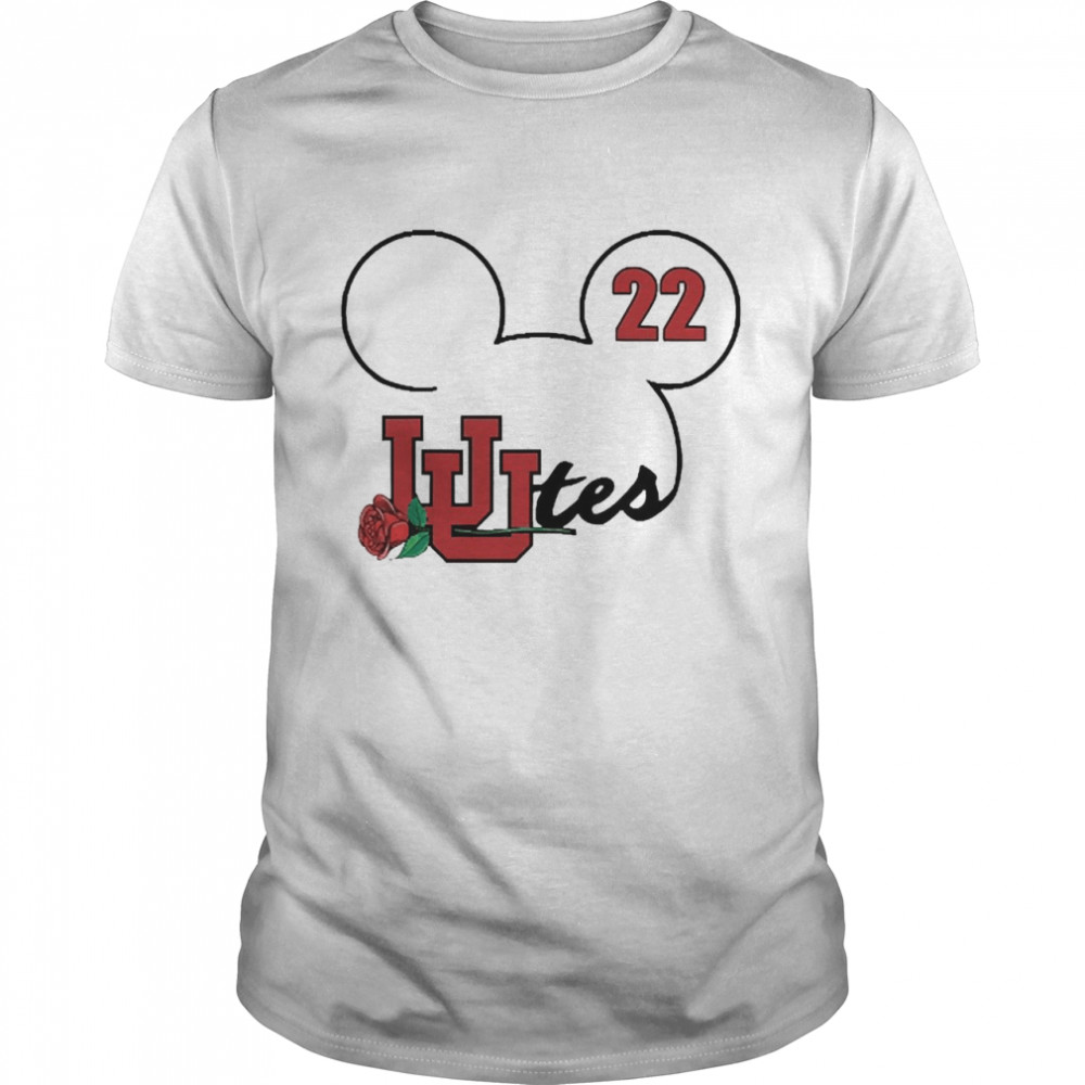 Utah Football Rose Mouse Tes 22 Shirt