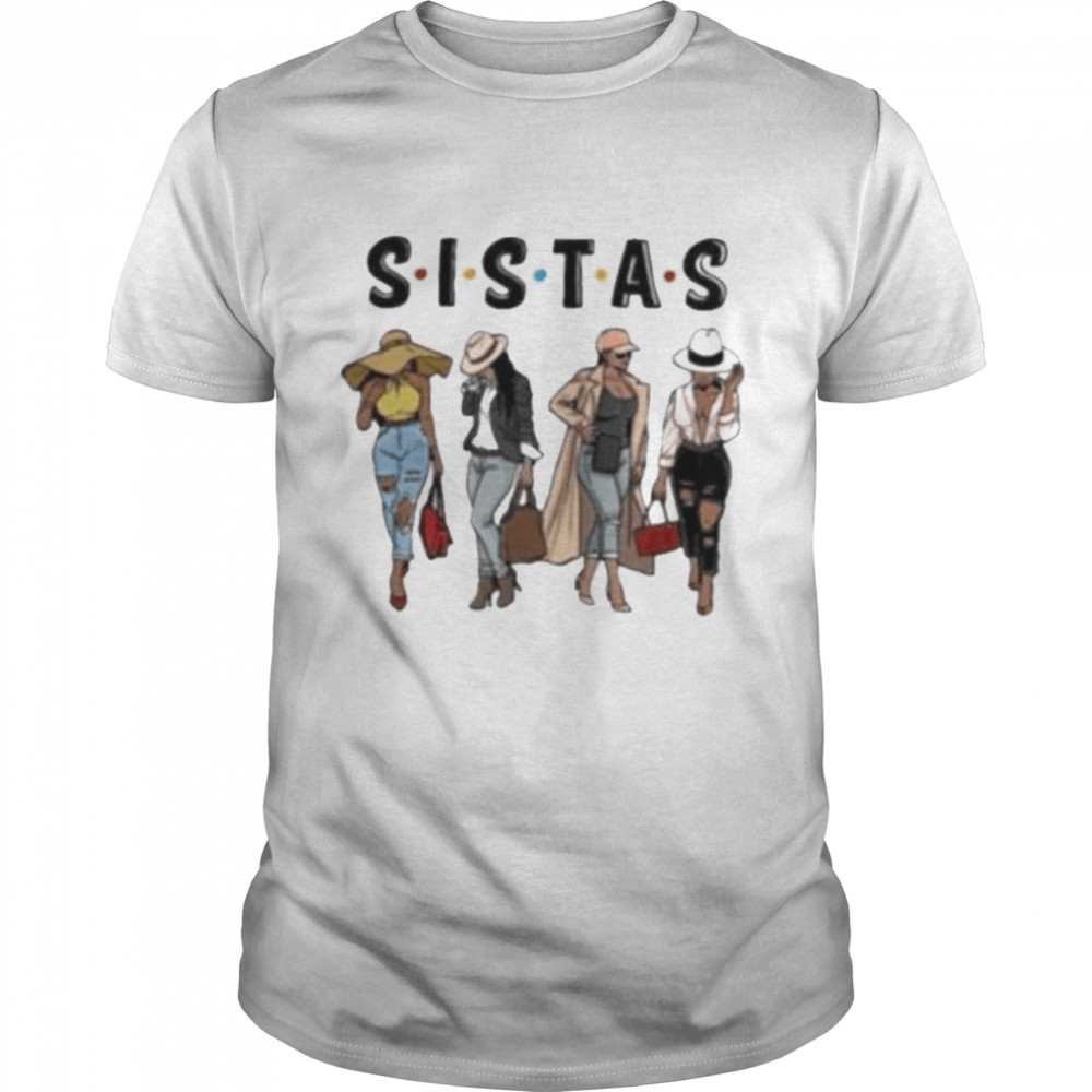 Black Sistas Queen Melanin African American Women Pride shirt