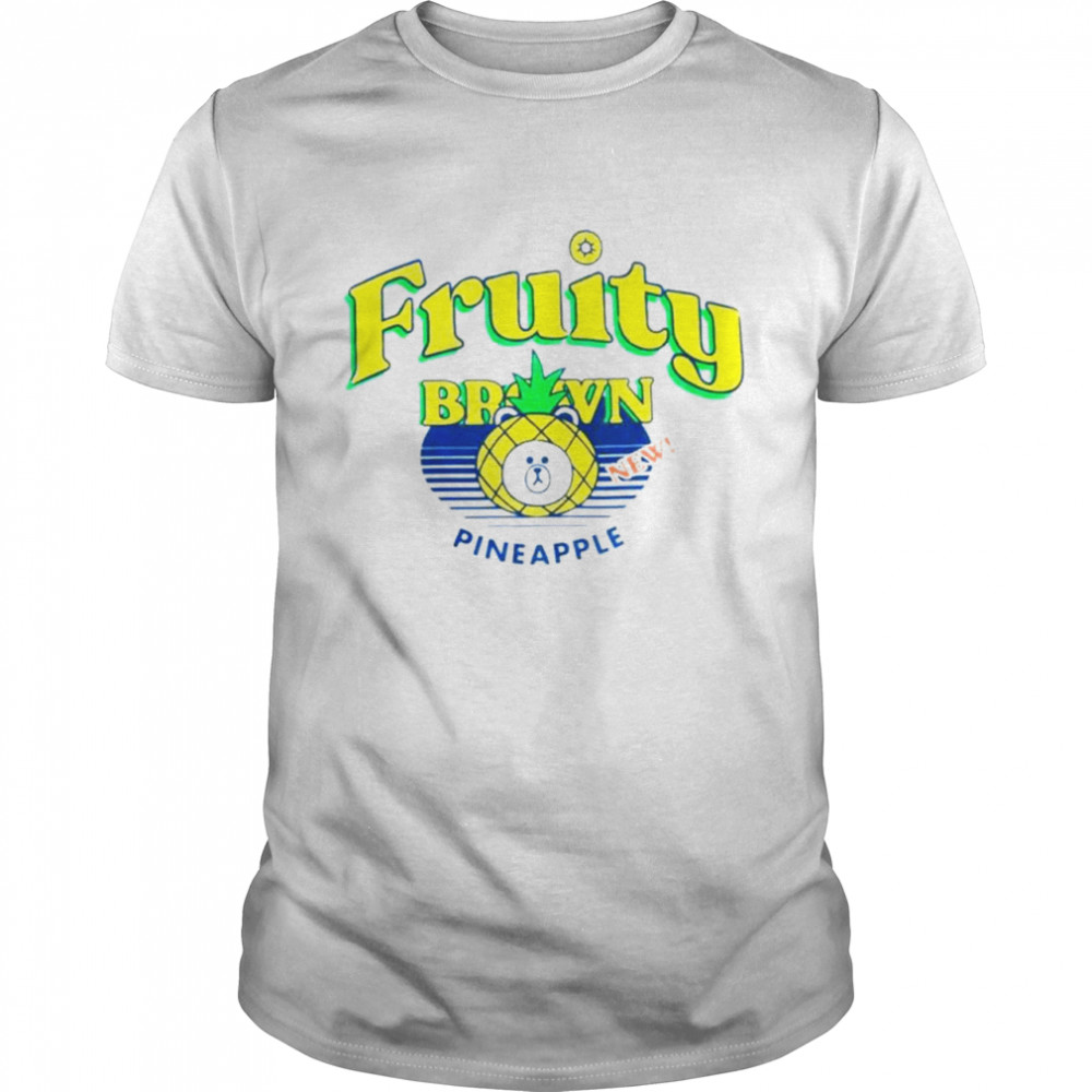Korapran Fruity Brown Pineapple shirt