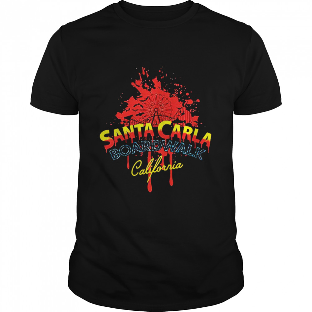 Santa Carla Boardwalk California shirt