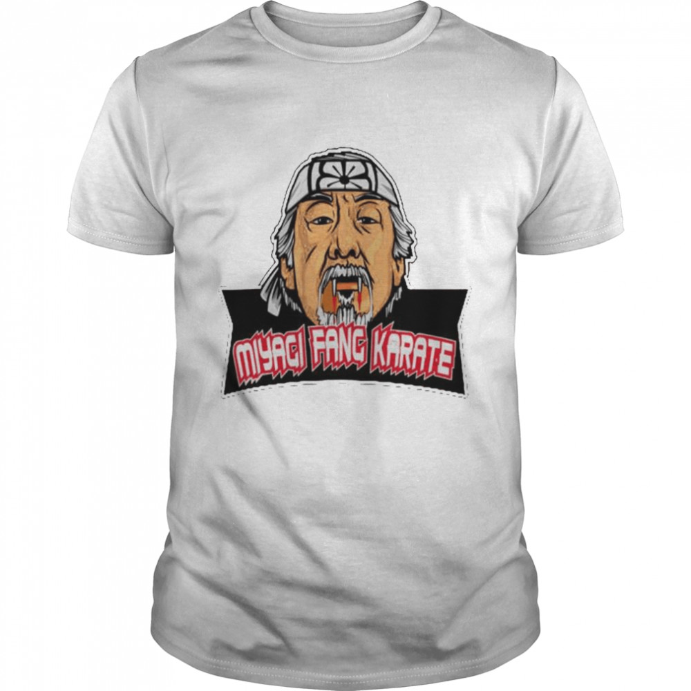 Mr Miyagi Miyagi fang karate shirt
