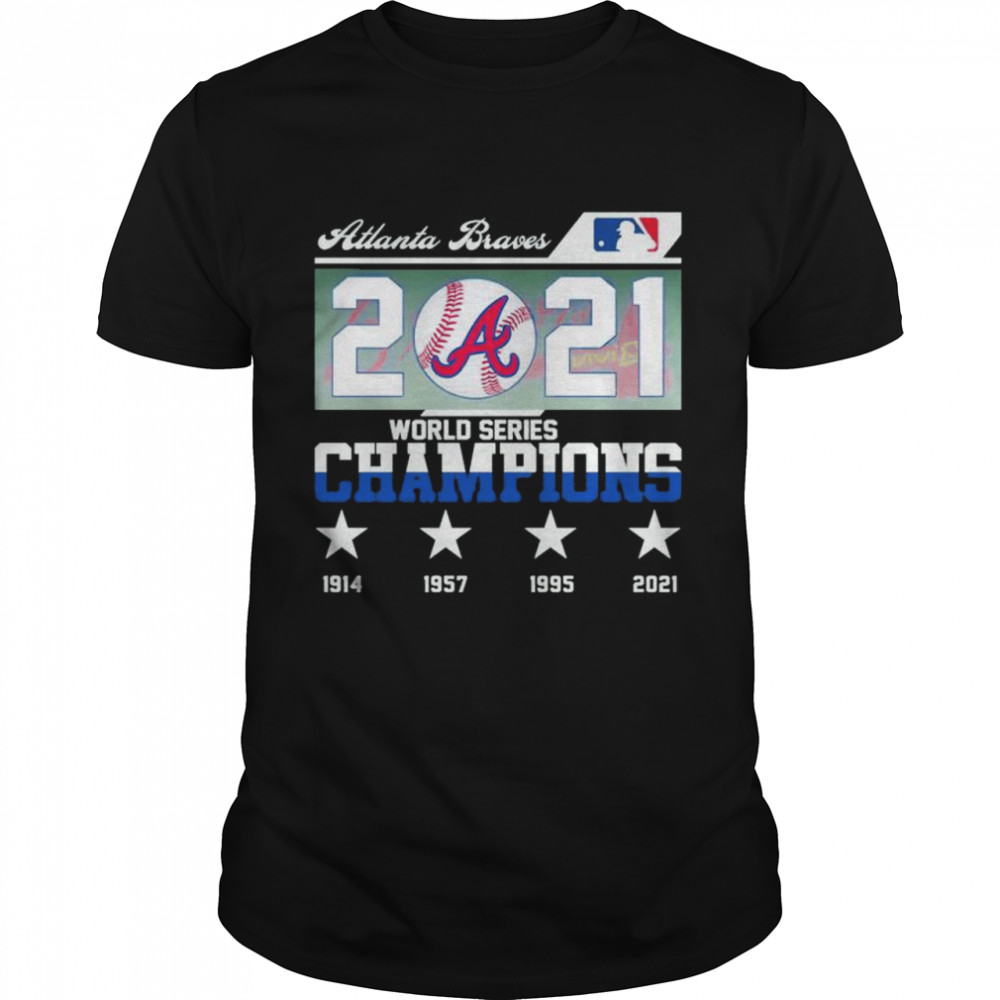 atlanta Braves 2021 world series champions shirt