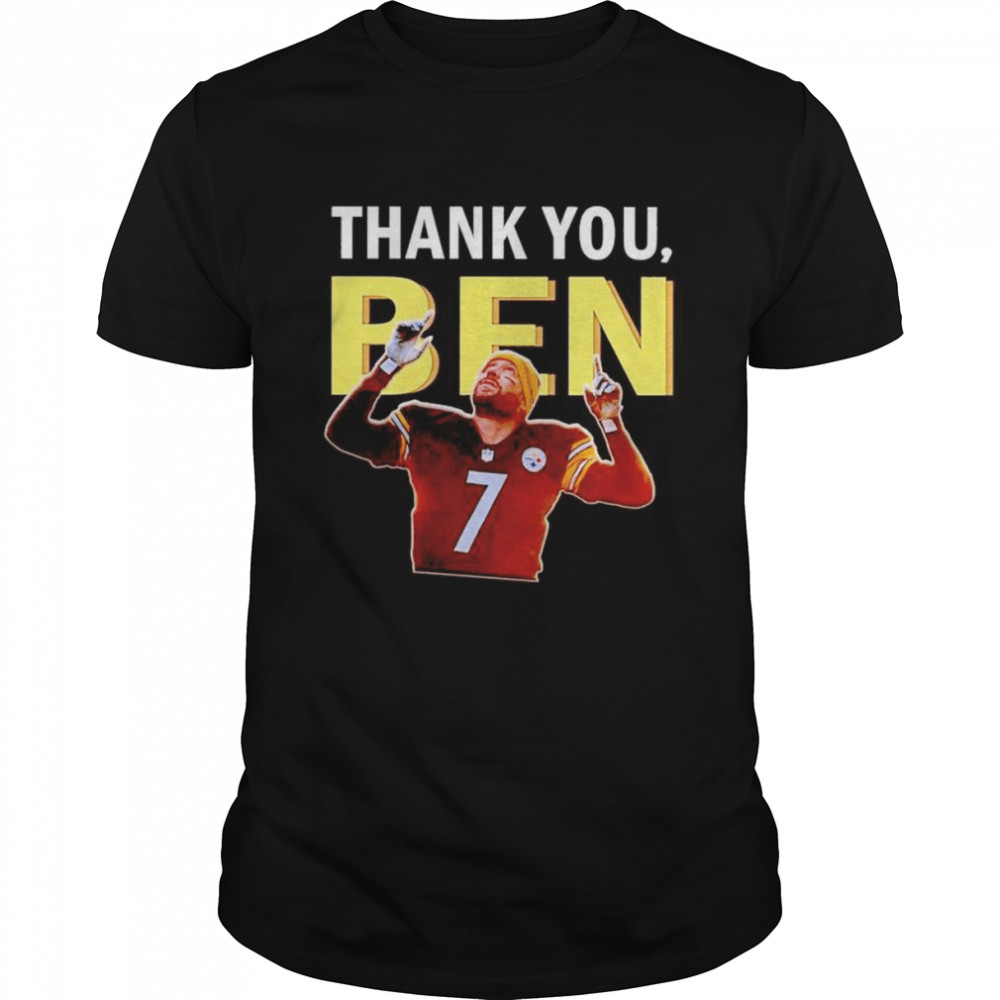 Thank you Ben Roethlisberger shirt