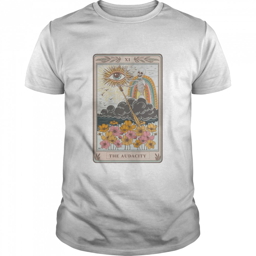 The Audacity Tarot Card shirt