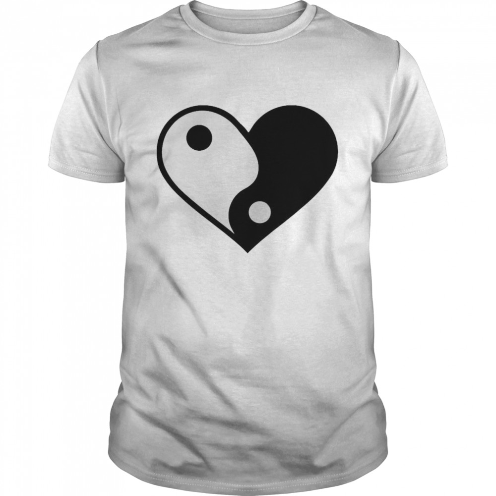 Yin Yang Heart Ancient Chinese Philosophy Shirt