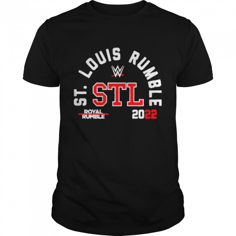 2022 wwe st louis missouri royal rumble shirt