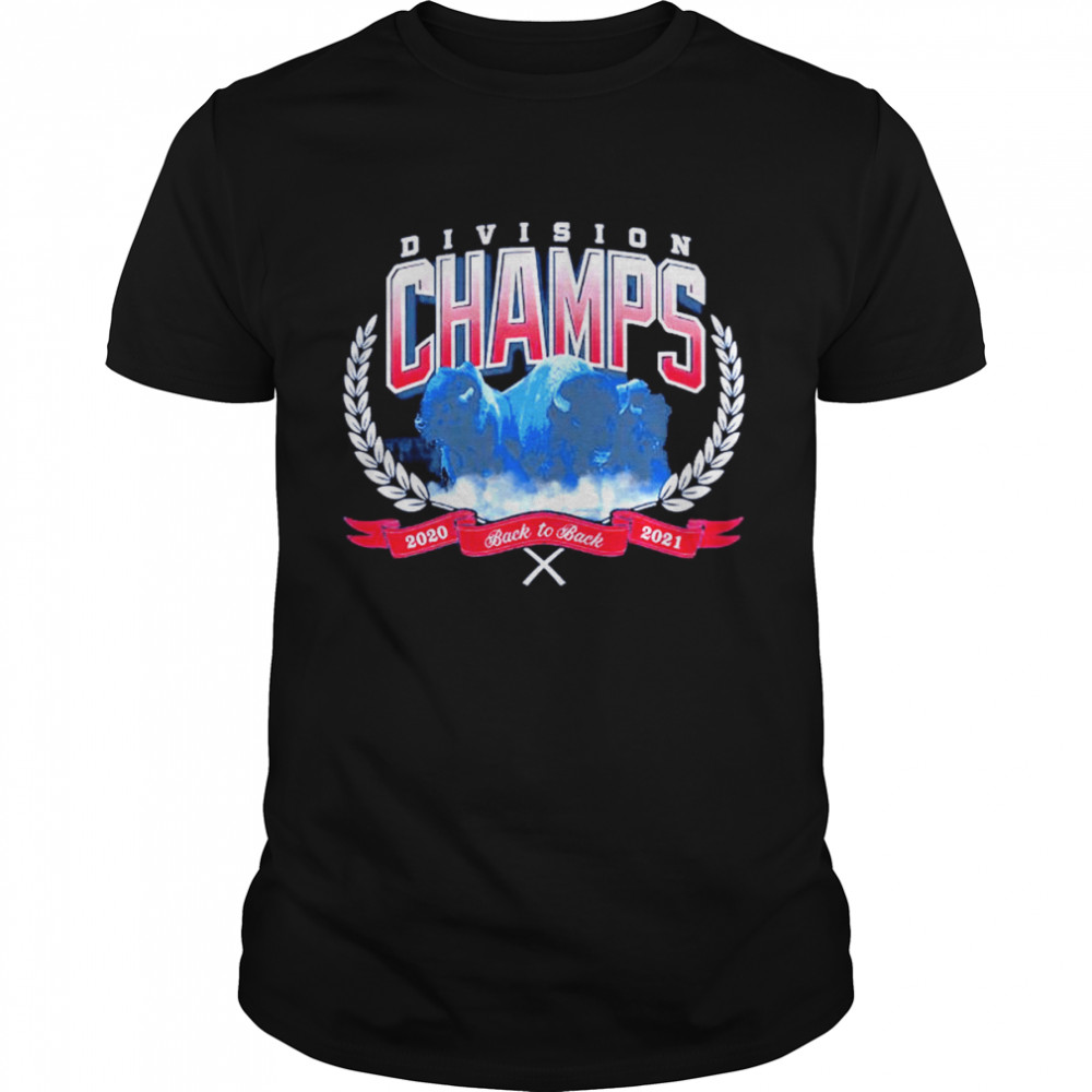 buffalo Bills division crusher 2020 back to back 2021 shirt