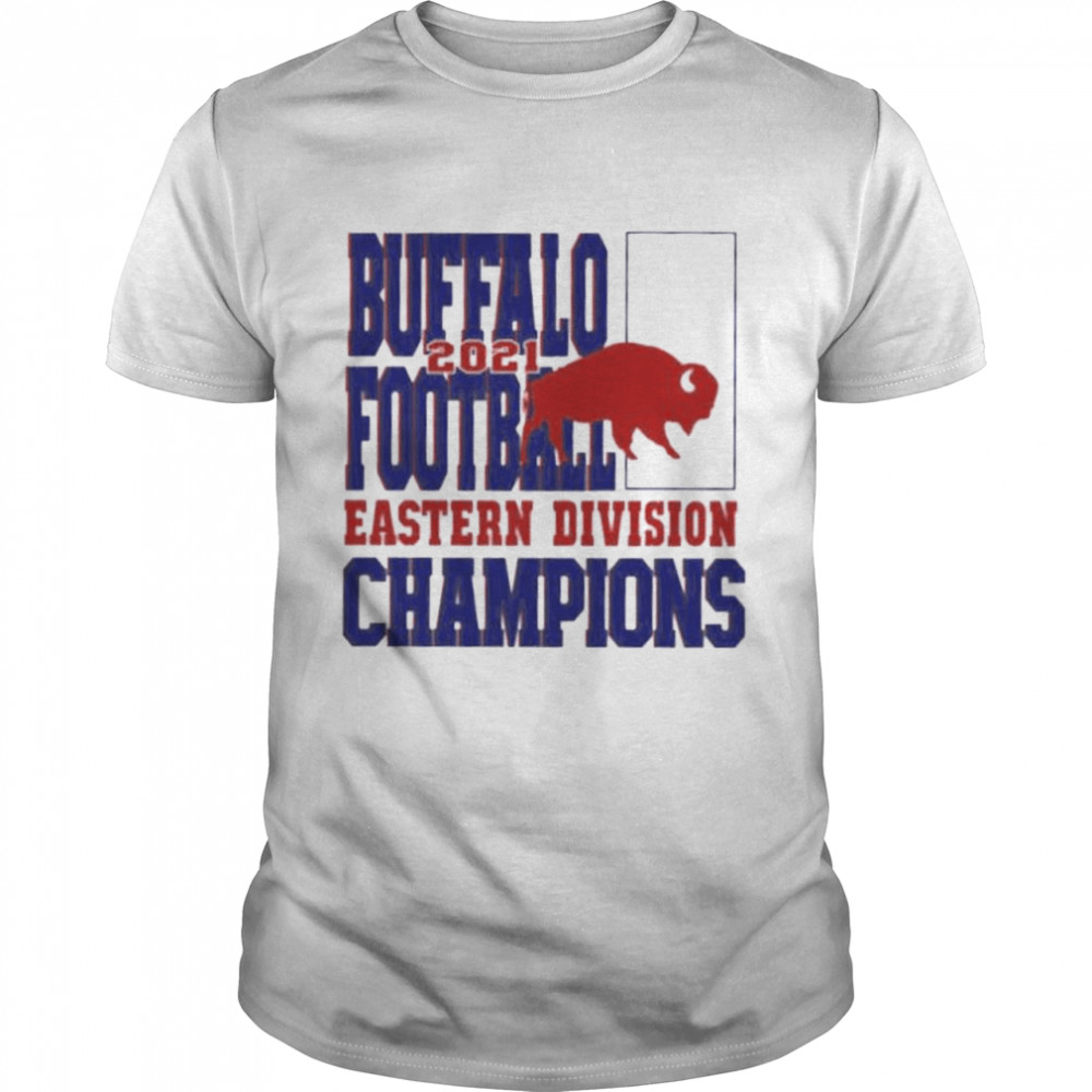 Buffalo Football Eastern Division Champions 2021 shirt