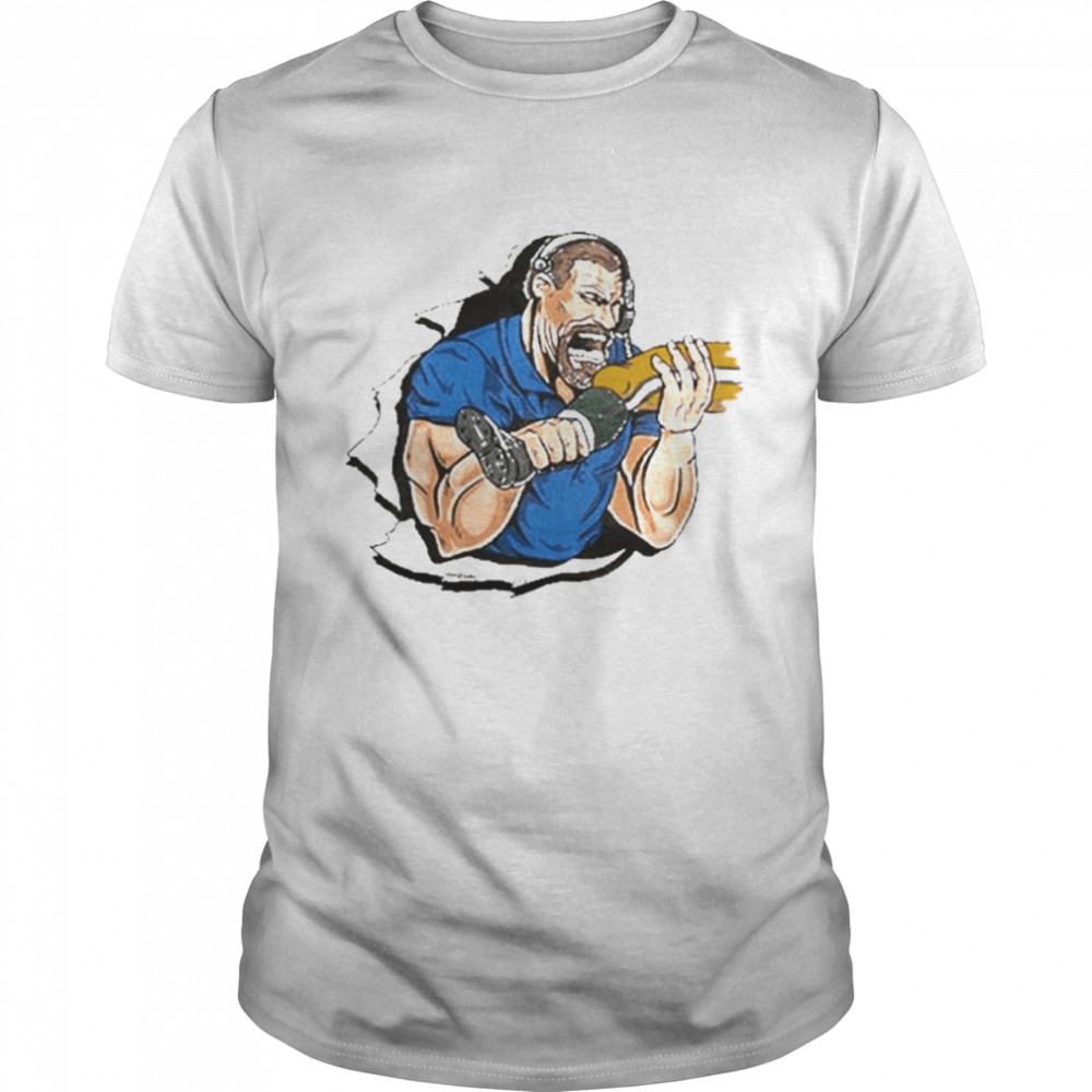 Detroit Lions Dan Campbell Biting Kneecaps shirt