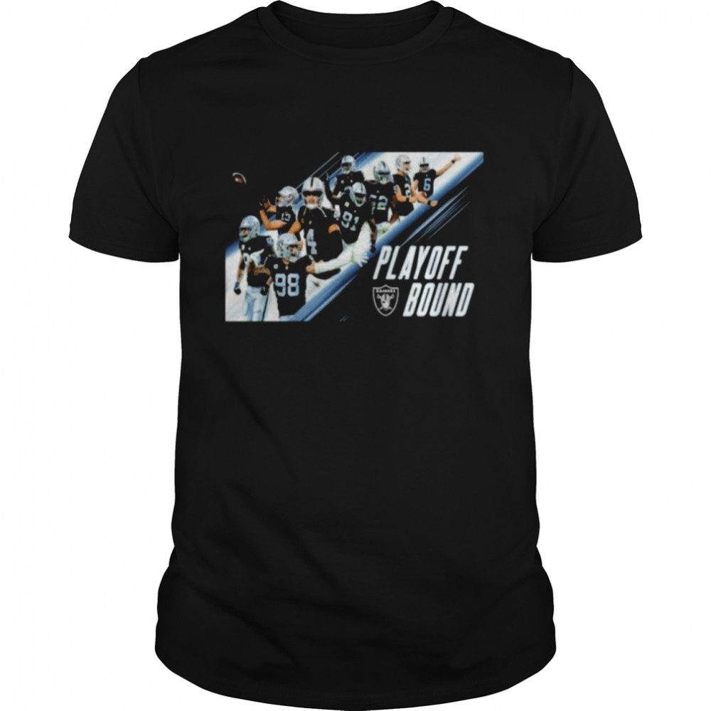 Las Vegas Raiders Nation 2022 Playoff Bound Shirt