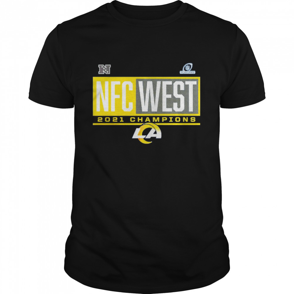 Los Angeles Rams 2021 NFC West Division Champions shirt