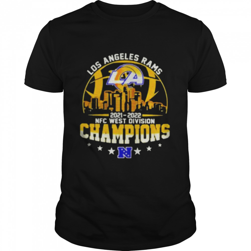 Los Angeles Rams Wins Champions 2022 NFC West Division Shirt