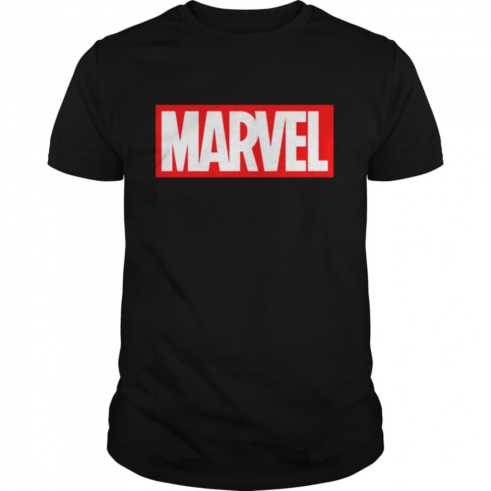 Marvel logo shirt