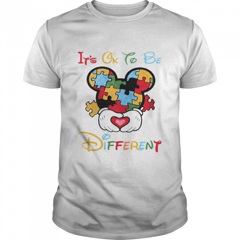 Mickey It’s Ok To Be Different Shirt