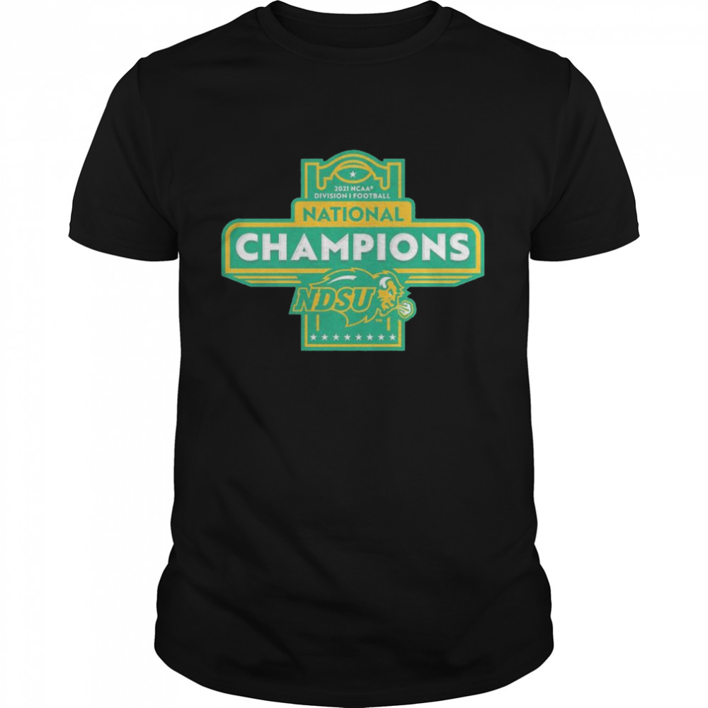 NDSU Bison 2021 FCS Football National Champions shirt