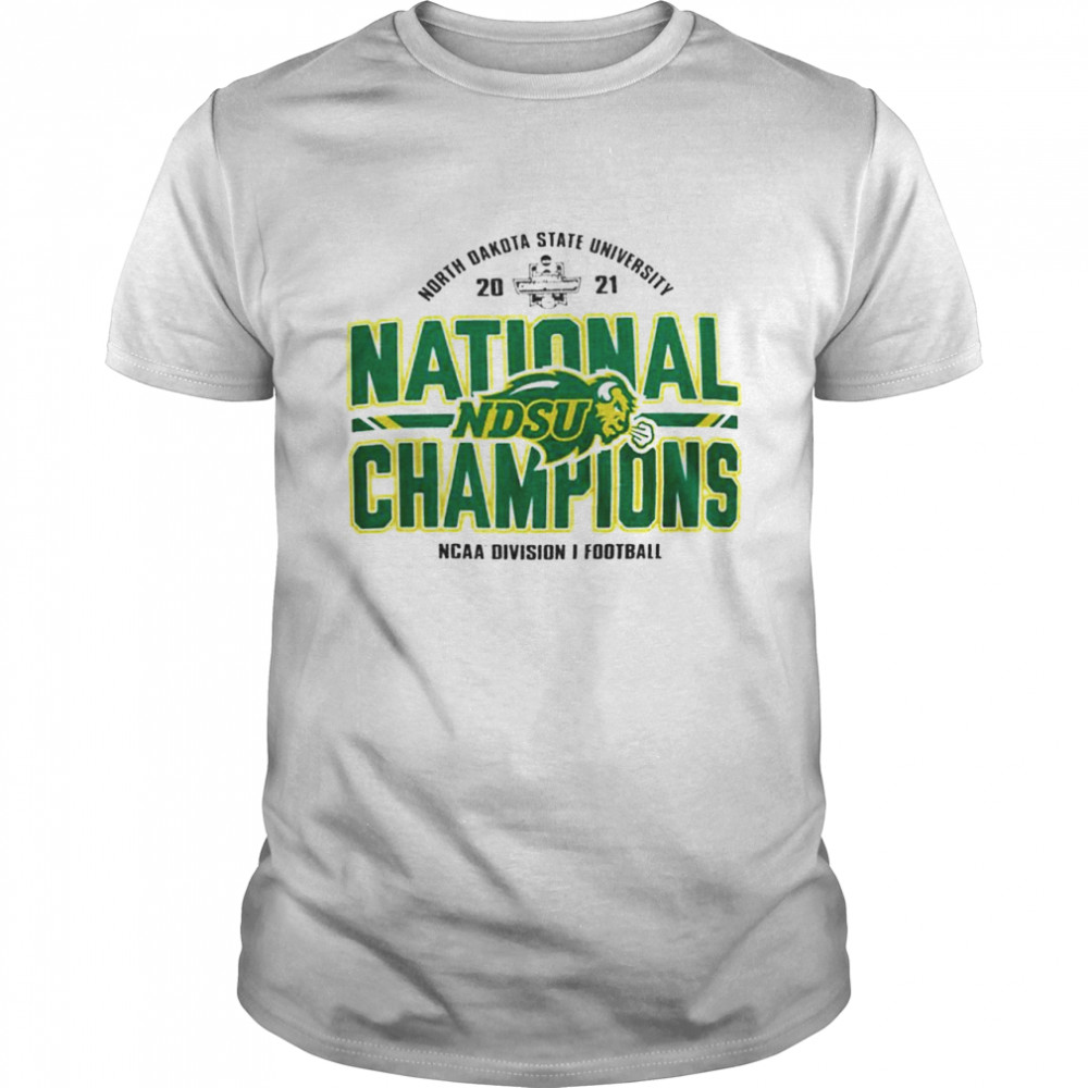 North Dakota State Bison 2021 FCS Football National Champions shirt