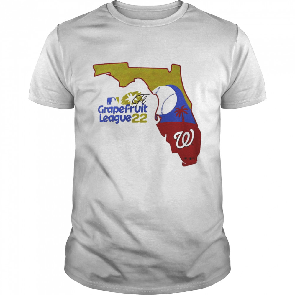 Washington Nationals 2022 MLB Spring Training Grapefruit League Shirt