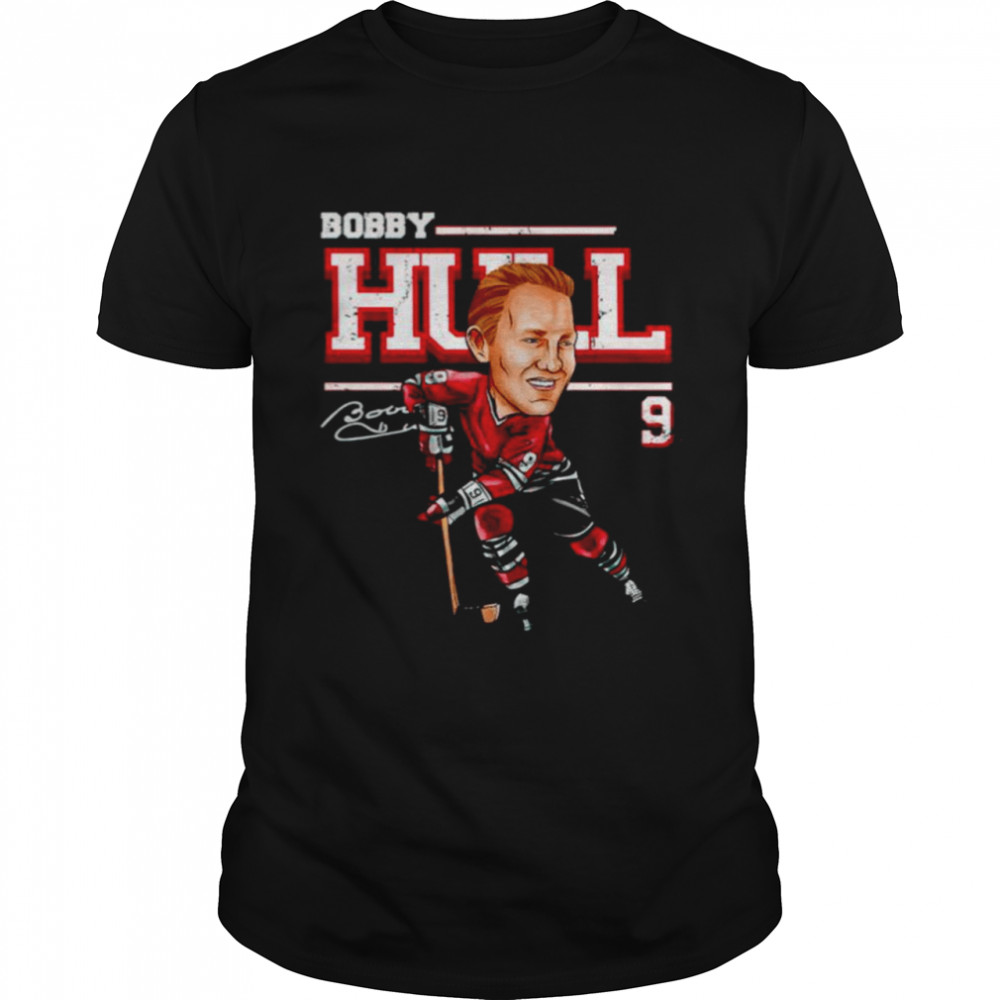 Best Bobby Hull Chicago Cartoon Hockey Shirt