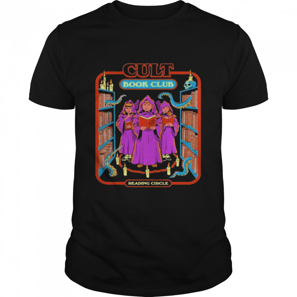 Cult book club reading circle shirt