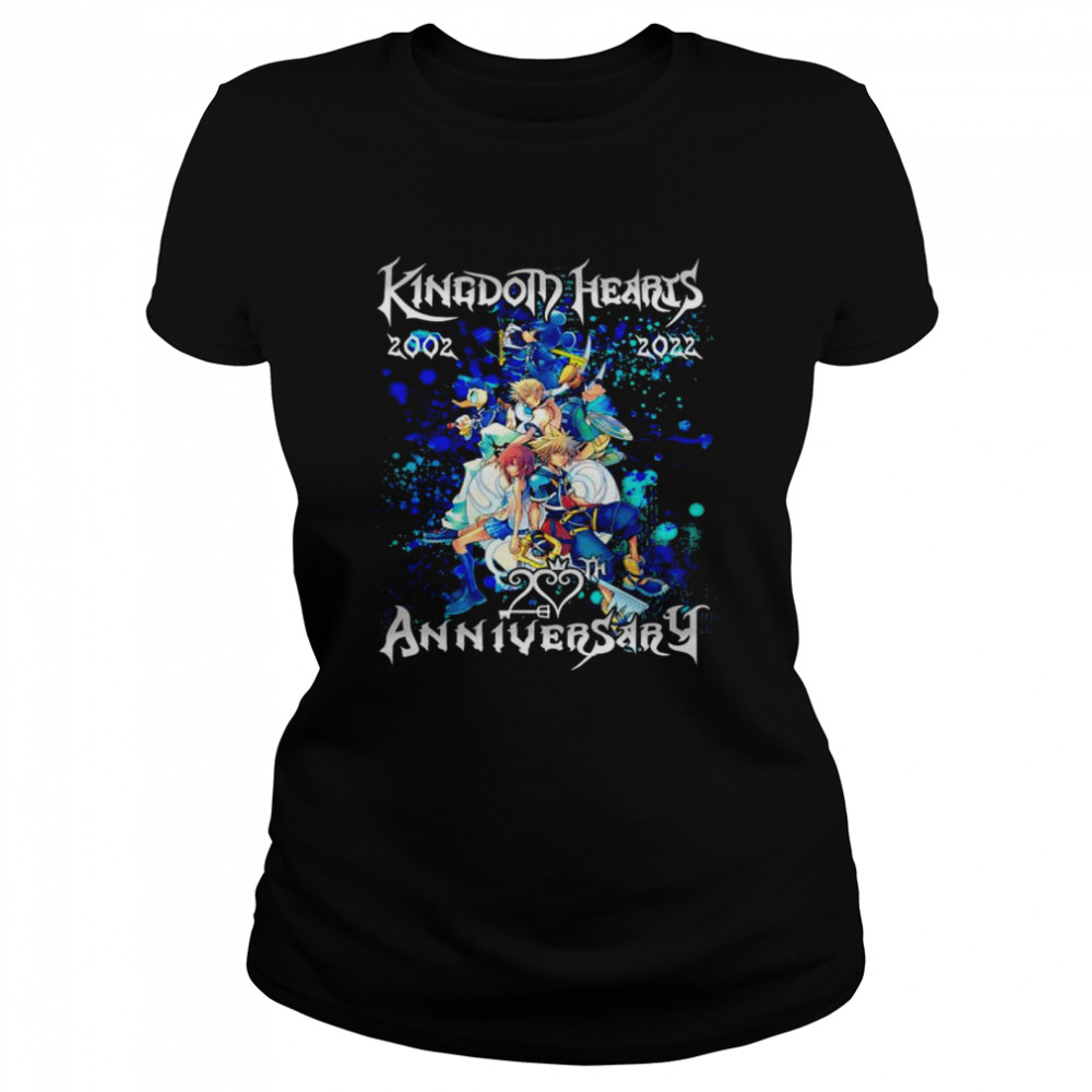 Kingdom hearts 2002 2022 anniversary shirt Classic Women's T-shirt