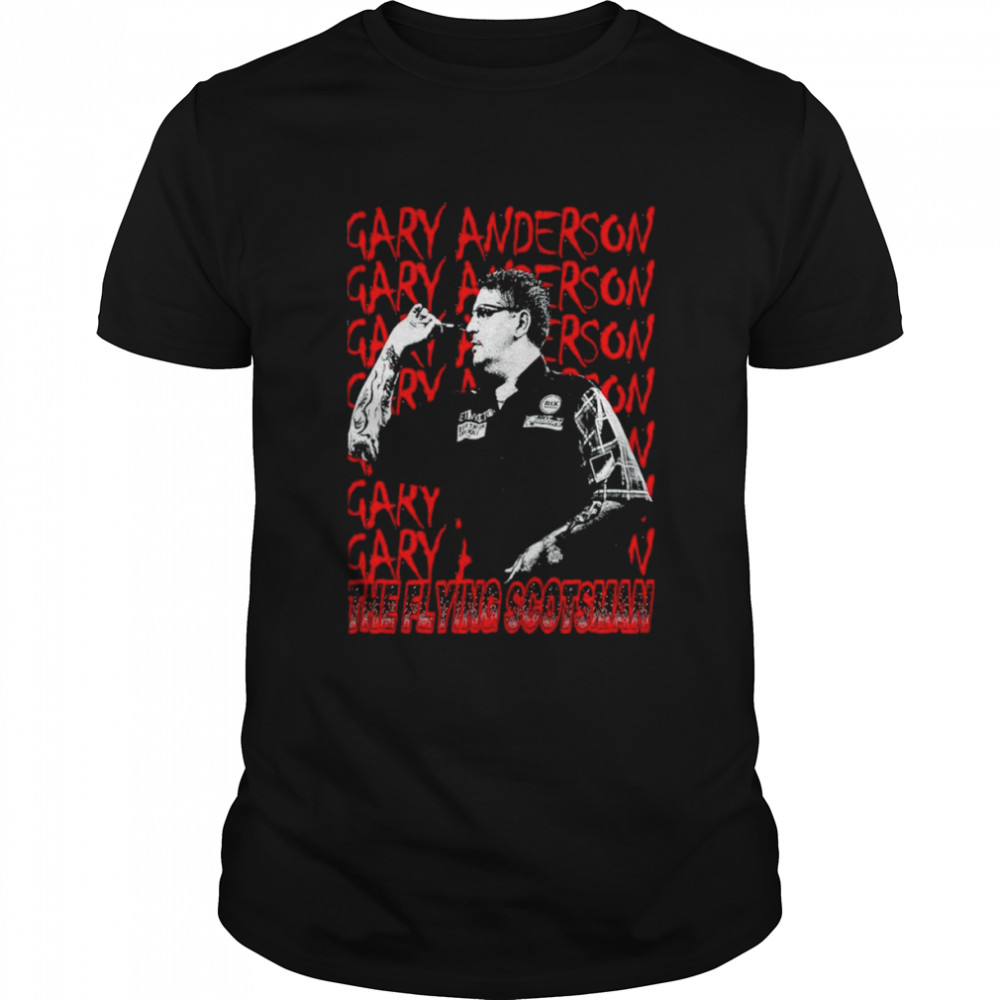 Original Gary Anderson The Flying Scotsman Shirt