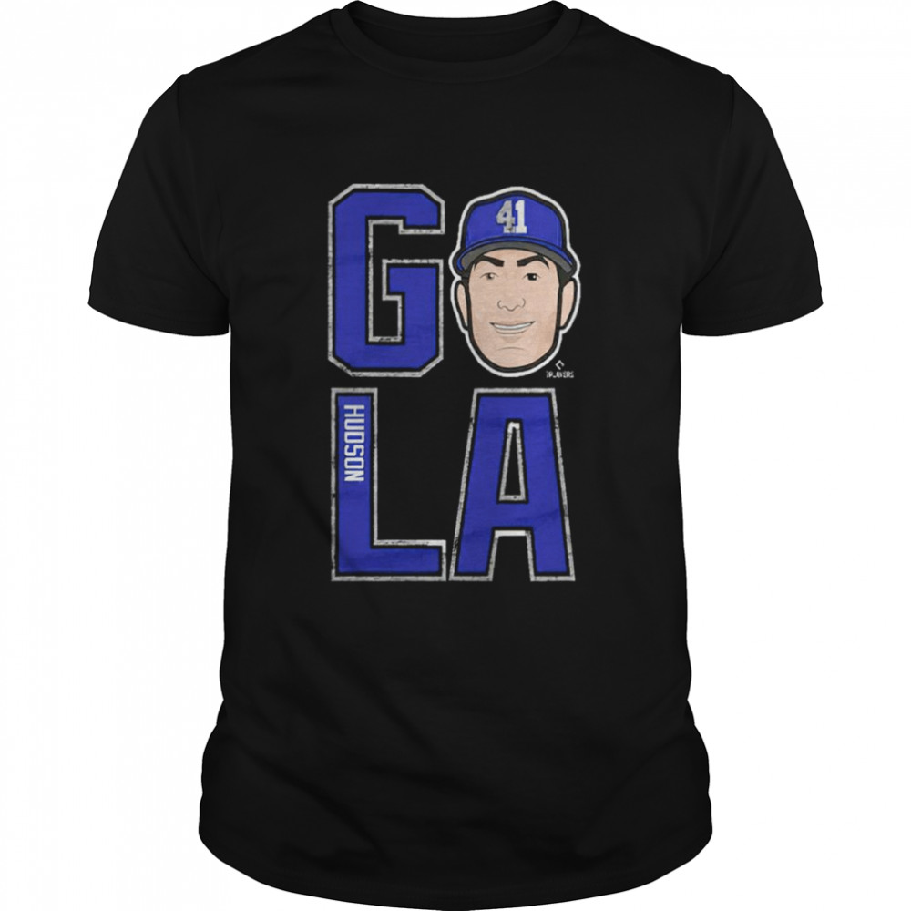 Top Daniel Hudson Los Angeles D GO LA Baseball Shirt