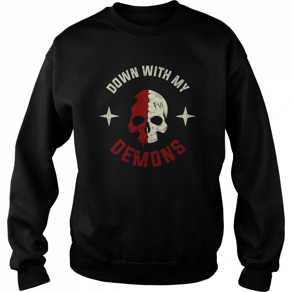 Down With My Demons  Unisex Sweatshirt