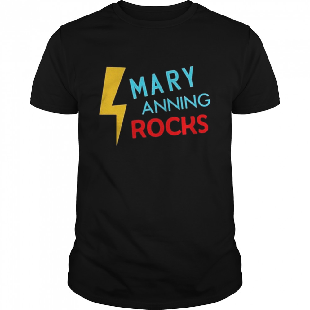 Dr Dean Lomax Mary Anning Rocks shirt