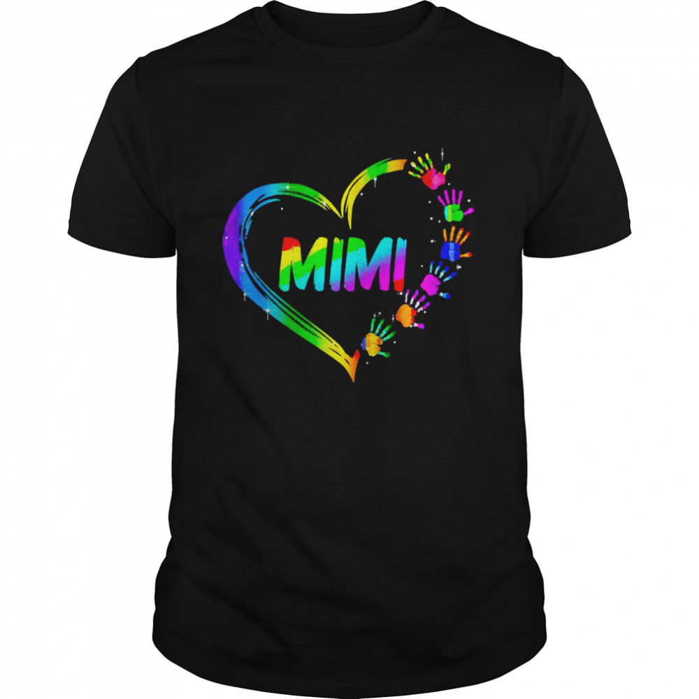 Gradient Heart Shape Mimi Shirt