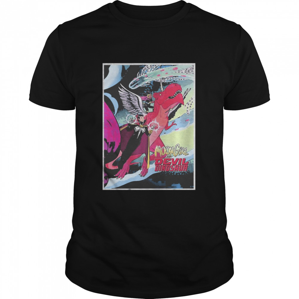 Marvel Moon Girl And Devil Dinosaur Poster Shirt