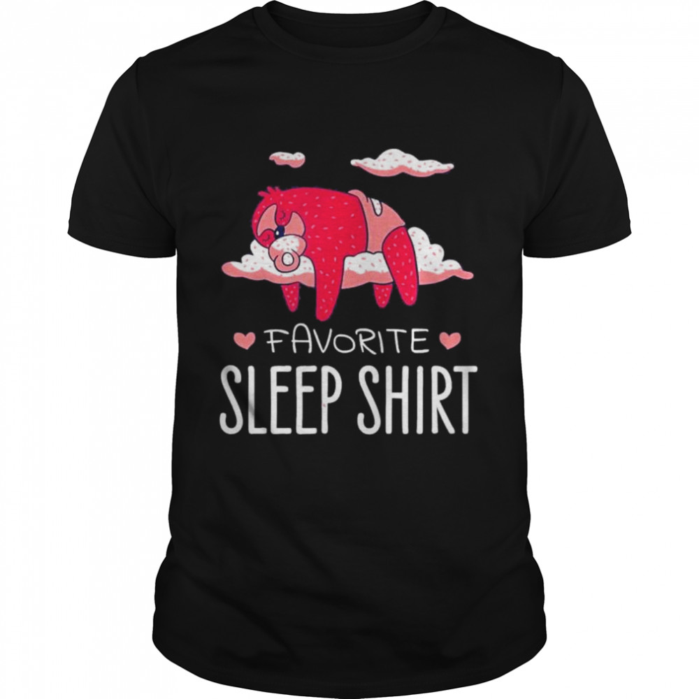 Baby Sloth Sleep shirt