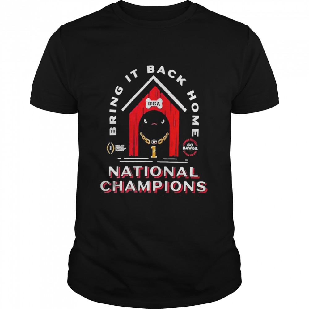 Bring It Back Home Georgia Bulldogs Football National Champions 2022 Shirt