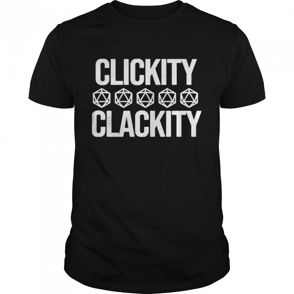 Dungeon Glitch Gemmed Firefly Clickity Clackity shirt